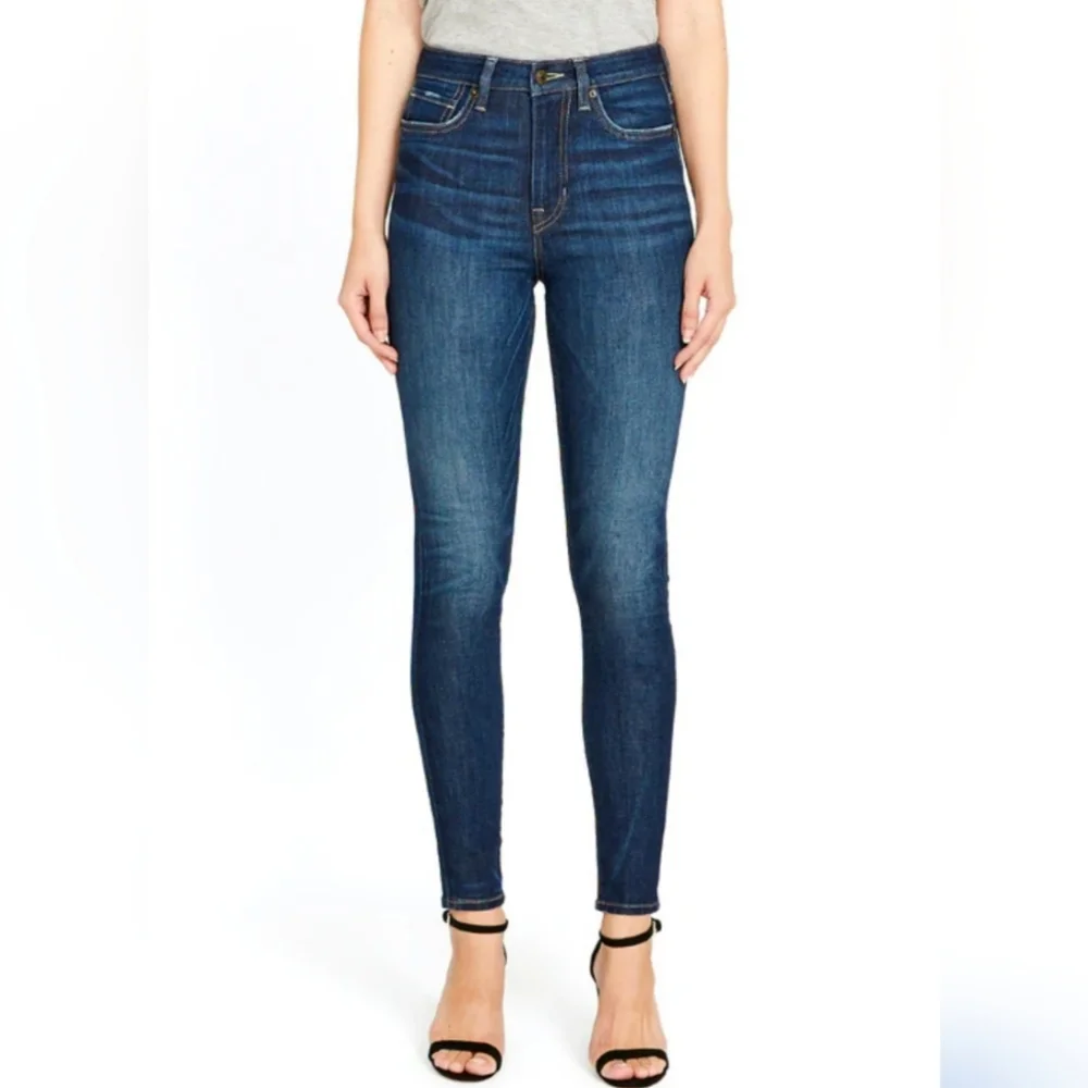 Buffalo Jeans Skylar Skinny High-Rise Blue Dark Wash 29 - Picture 1 of 9